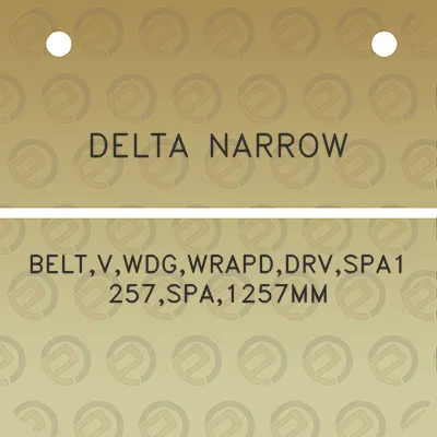 delta-narrow-beltvwdgwrapddrvspa1257spa1257mm