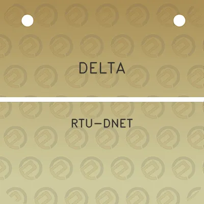 delta-rtu-dnet