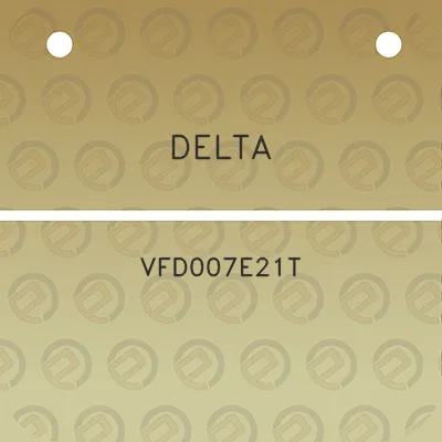 delta-vfd007e21t