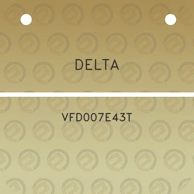 delta-vfd007e43t