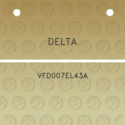 delta-vfd007el43a