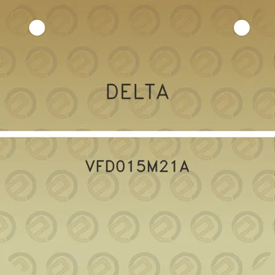 delta-vfd015m21a