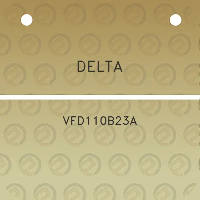 delta-vfd110b23a