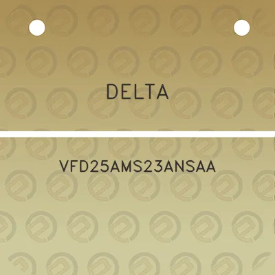 delta-vfd25ams23ansaa