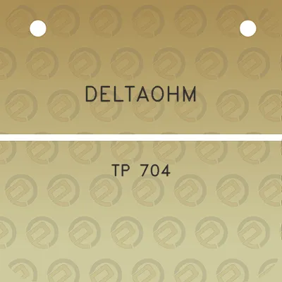 deltaohm-tp-704