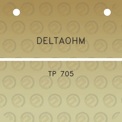 deltaohm-tp-705