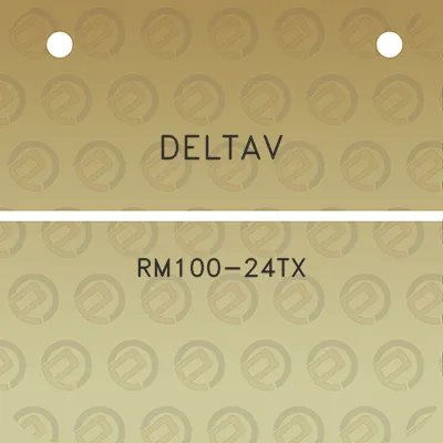 deltav-rm100-24tx