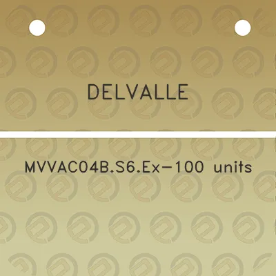 delvalle-mvvac04bs6ex-100-units