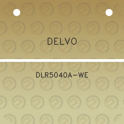 delvo-dlr5040a-we