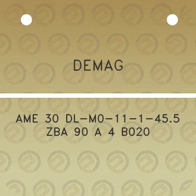 demag-ame-30-dl-m0-11-1-455-zba-90-a-4-b020