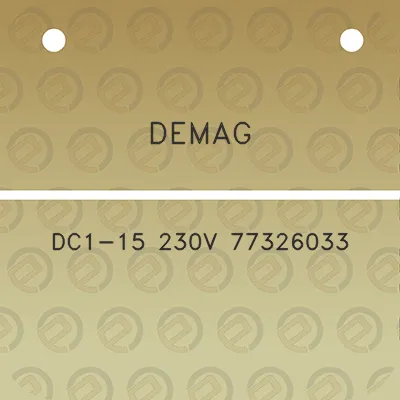 demag-dc1-15-230v-77326033