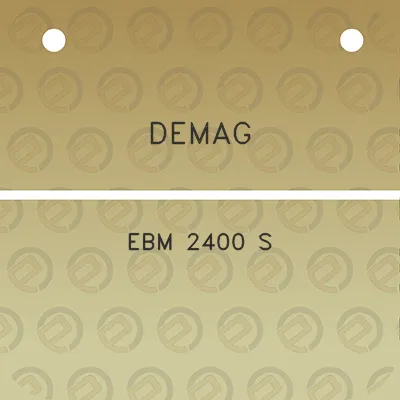 demag-ebm-2400-s