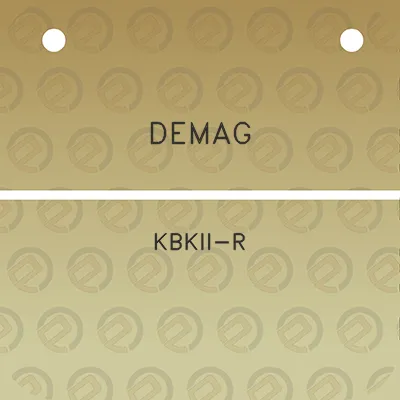 demag-kbkii-r