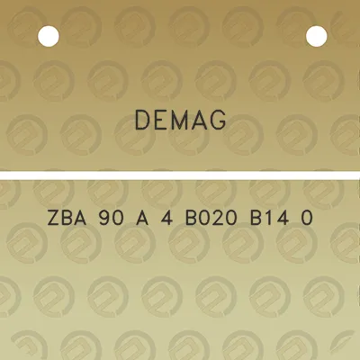 demag-zba-90-a-4-b020-b14-0