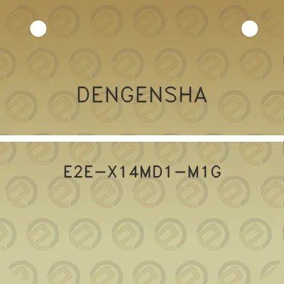 dengensha-e2e-x14md1-m1g