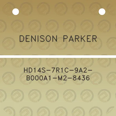 denison-parker-hd14s-7r1c-9a2-b000a1-m2-8436