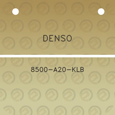 denso-8500-a20-klb