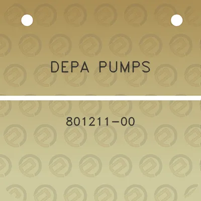 depa-pumps-801211-00