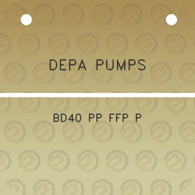 depa-pumps-bd40-pp-ffp-p