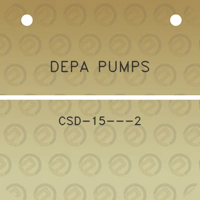 depa-pumps-csd-15-2