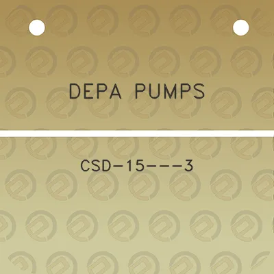 depa-pumps-csd-15-3