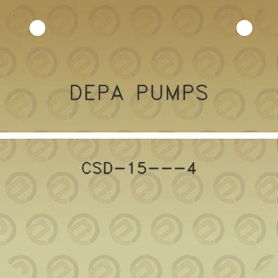 depa-pumps-csd-15-4