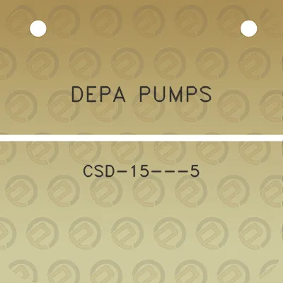 depa-pumps-csd-15-5