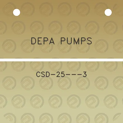 depa-pumps-csd-25-3