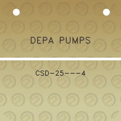 depa-pumps-csd-25-4