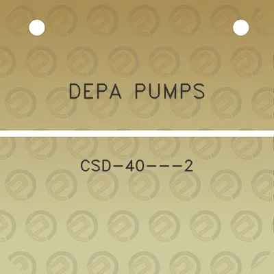 depa-pumps-csd-40-2