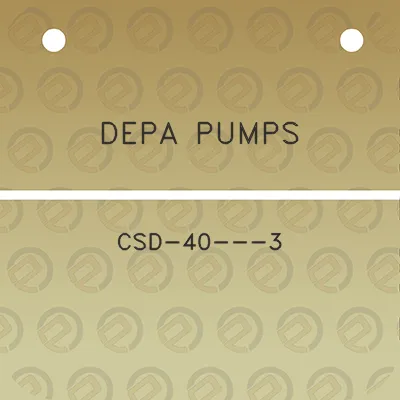 depa-pumps-csd-40-3