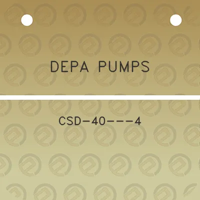 depa-pumps-csd-40-4