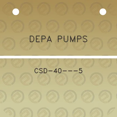 depa-pumps-csd-40-5