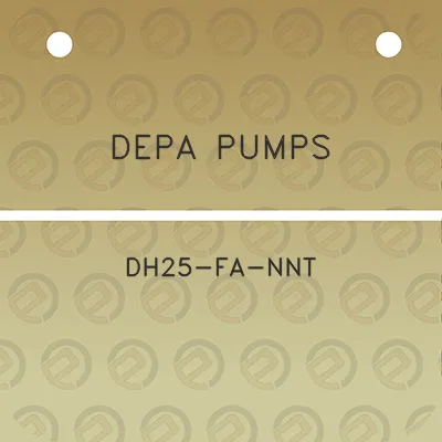 depa-pumps-dh25-fa-nnt