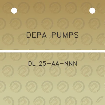 depa-pumps-dl-25-aa-nnn