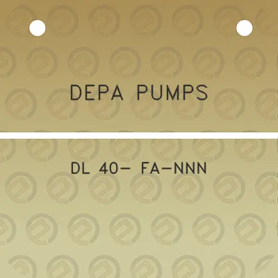 depa-pumps-dl-40-fa-nnn