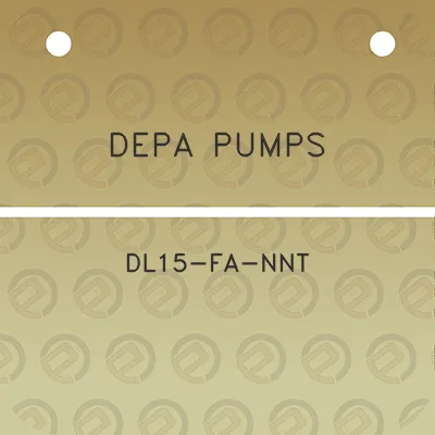 depa-pumps-dl15-fa-nnt