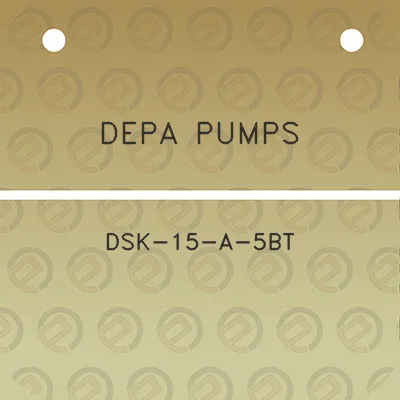 depa-pumps-dsk-15-a-5bt