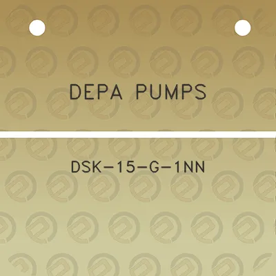 depa-pumps-dsk-15-g-1nn