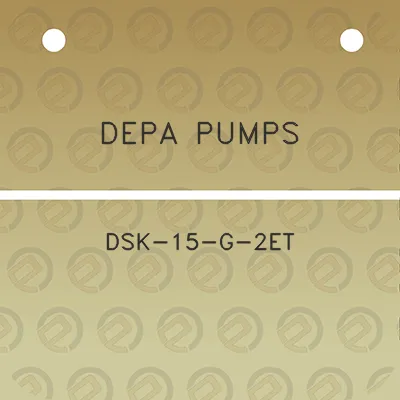 depa-pumps-dsk-15-g-2et