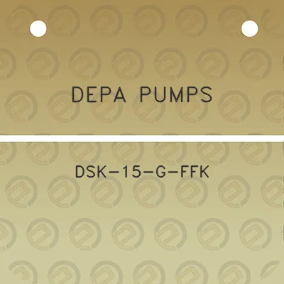 depa-pumps-dsk-15-g-ffk