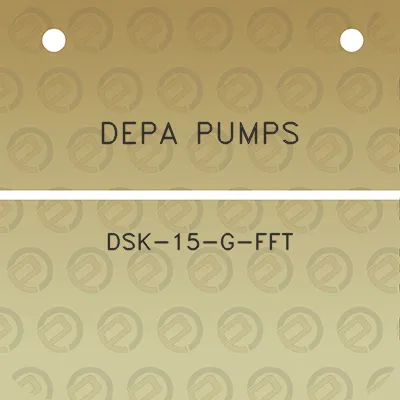 depa-pumps-dsk-15-g-fft