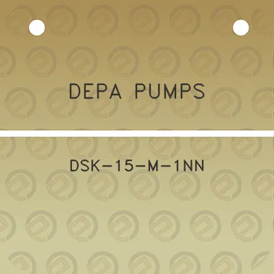 depa-pumps-dsk-15-m-1nn