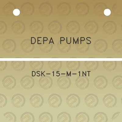 depa-pumps-dsk-15-m-1nt