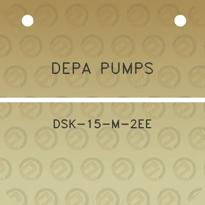 depa-pumps-dsk-15-m-2ee