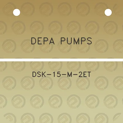 depa-pumps-dsk-15-m-2et