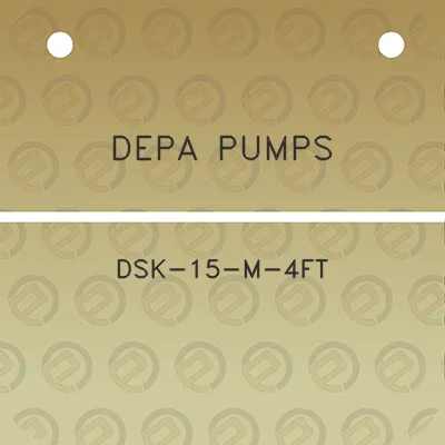 depa-pumps-dsk-15-m-4ft