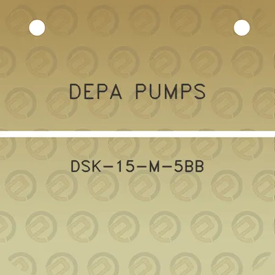 depa-pumps-dsk-15-m-5bb