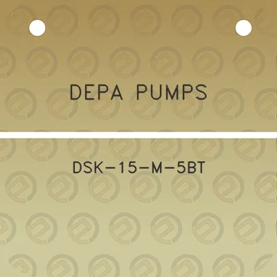 depa-pumps-dsk-15-m-5bt