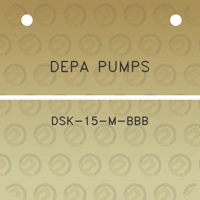 depa-pumps-dsk-15-m-bbb